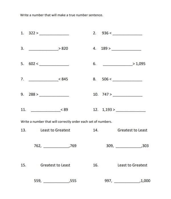 Addition and Subtraction Problems Solving - 2nd Grade, Activity 13